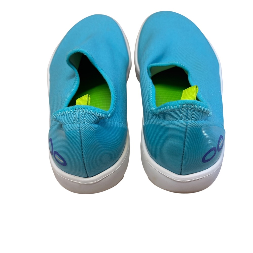Ooofos OOmg Sport Low Recovery Shoes Teal 7.5 Comfort Athletic Walking Travel - Picture 4 of 7